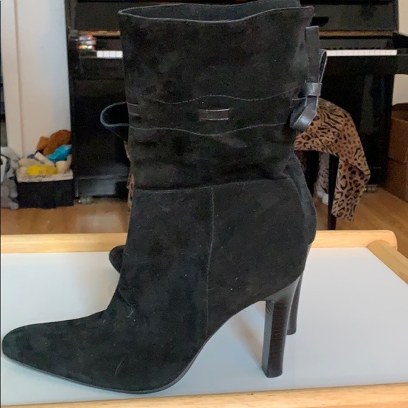 Naturalizer Suede mid calf boot - Picture 3 of 7
